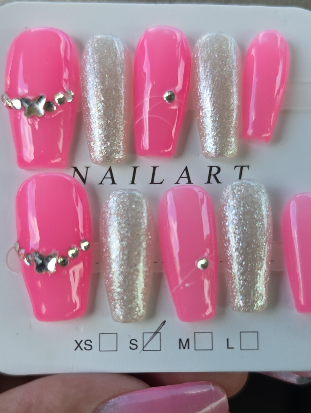 Nail Art Press-Ons Size Small